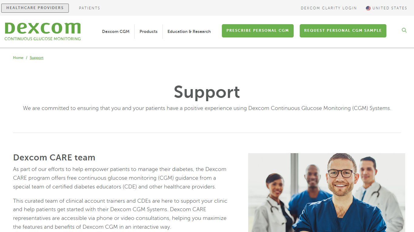 Contact Dexcom Customer Service and Tech Support | Dexcom Provider